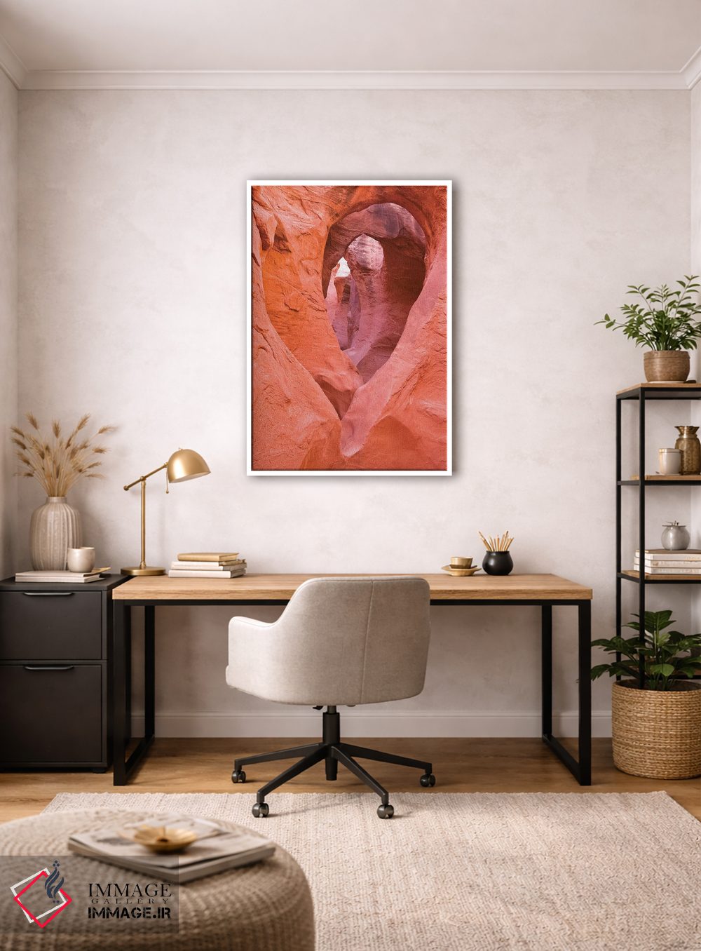 تابلو دکوراتیو Grand Staircase-Escalante National Monument, Utah, USA II,تشک… اثر راس بیشاپ - D3W