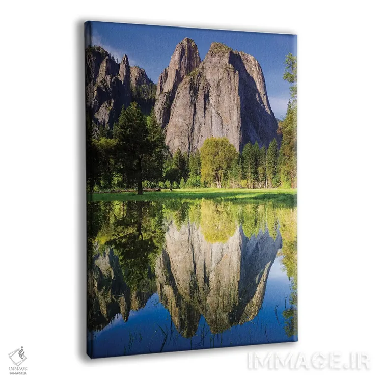 تابلو دکوراتیو Yosemite National Park, California, USA,صخره های کلیسایی منعک… اثر راس بیشاپ - نمای پرسپکتیو محصول