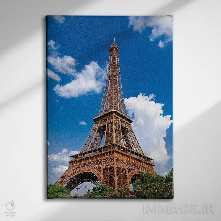 تابلو دکوراتیو France,برج ایفل. پاریس، فرانسه اثر راس بیشاپ - نمای روبهرو روی دیوار