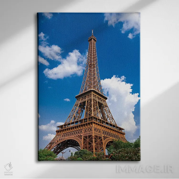 تابلو دکوراتیو France,برج ایفل. پاریس، فرانسه اثر راس بیشاپ - نمای روبهرو روی دیوار