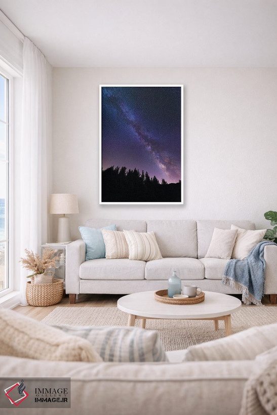 تابلو دکوراتیو Los Padres National Forest, California, USA,راه شیری بر فراز… اثر راس بیشاپ - D2W
