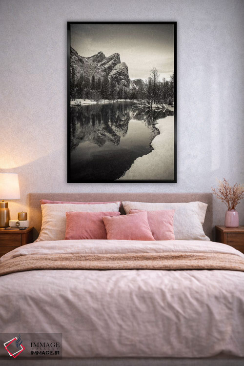 تابلو دکوراتیو Yosemite National Park, California, USA IV,سه برادر بر فراز ر… اثر راس بیشاپ - D2B