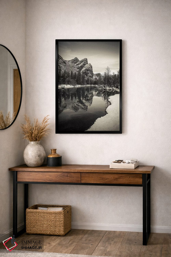 تابلو دکوراتیو Yosemite National Park, California, USA IV,سه برادر بر فراز ر… اثر راس بیشاپ - D4B