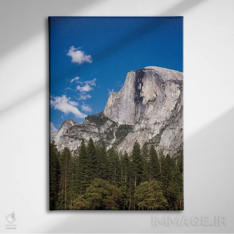 تابلو دکوراتیو Yosemite National Park, California, USA,نیم گنبد، پارک ملی یو… اثر راس بیشاپ - نمای روبهرو روی دیوار