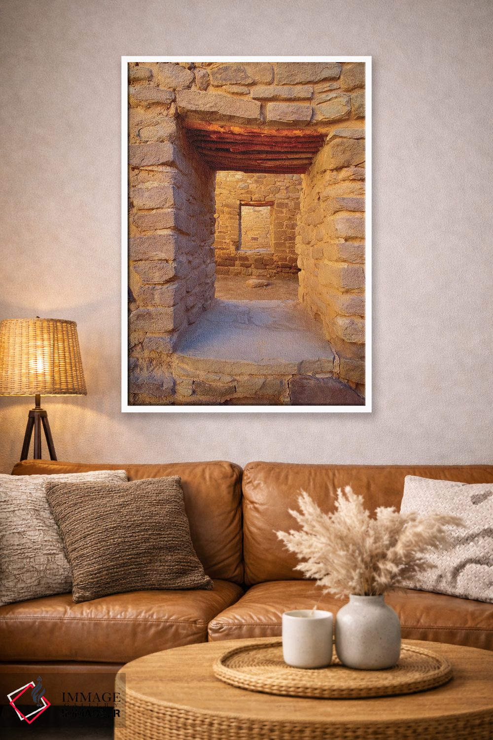 تابلو دکوراتیو Aztec Ruins National Monument, New Mexico, USA,درگاه های داخل… اثر راس بیشاپ - D4W