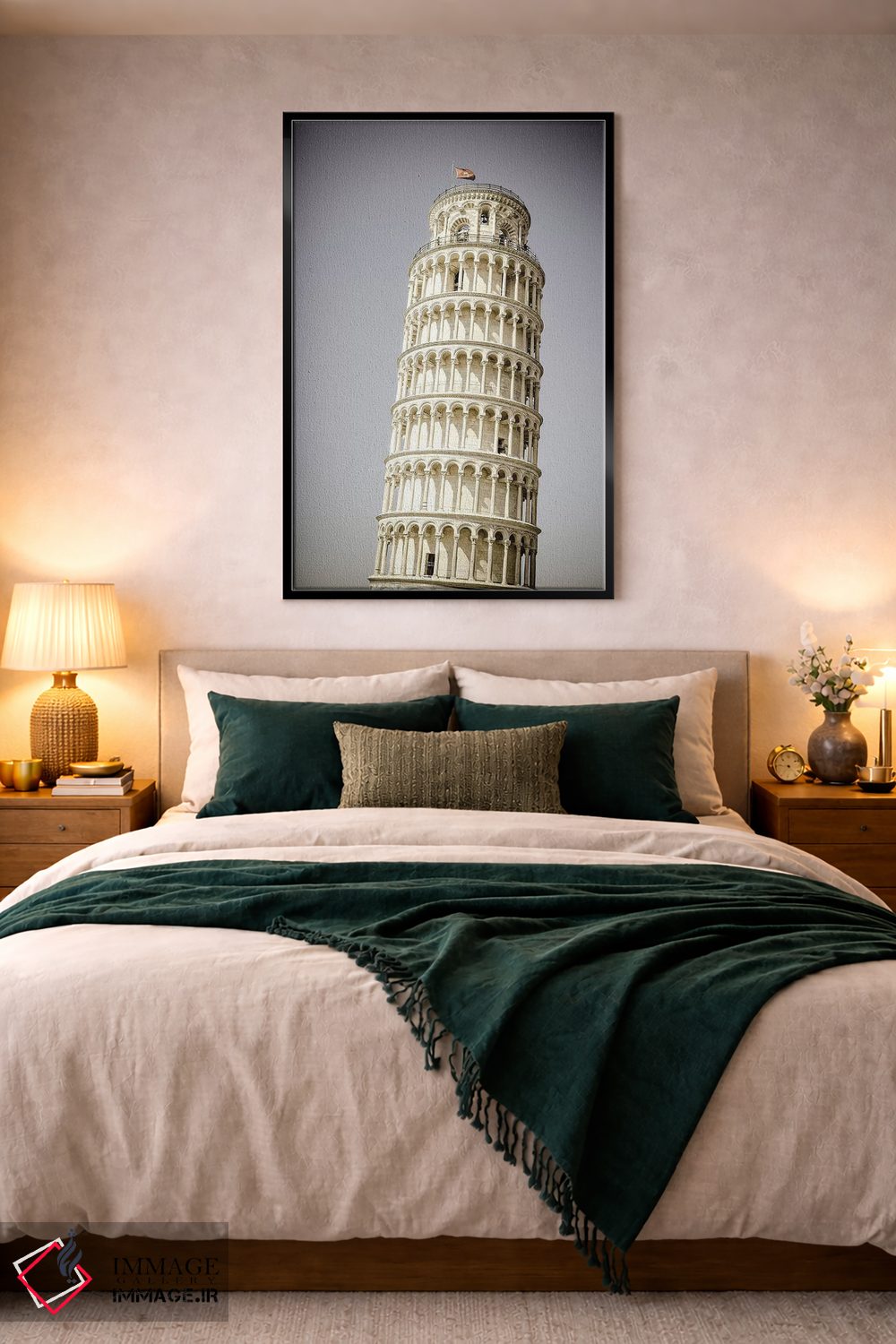 تابلو دکوراتیو Pisa, Tuscany, Italy,برج کج پیزا، پیزا، توسکانی، ایتالیا اثر راس بیشاپ - D3B