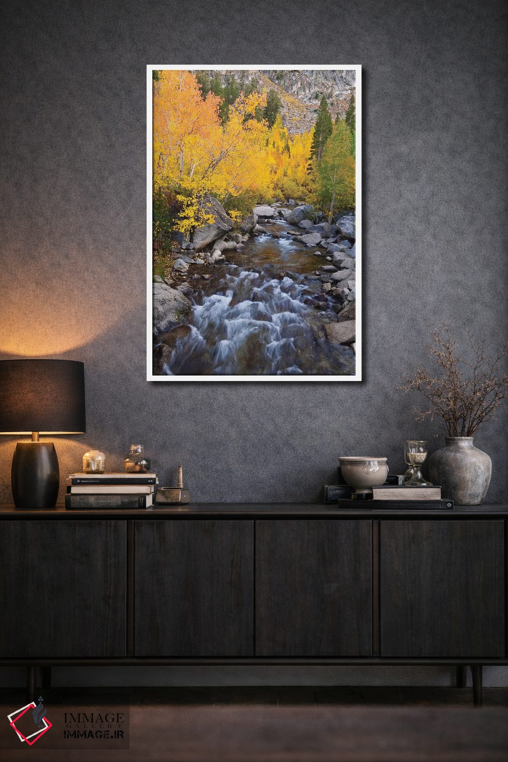 تابلو دکوراتیو Bishop Creek, Inyo National Forest, California, USA,رنگ های پ… اثر راس بیشاپ - D1W