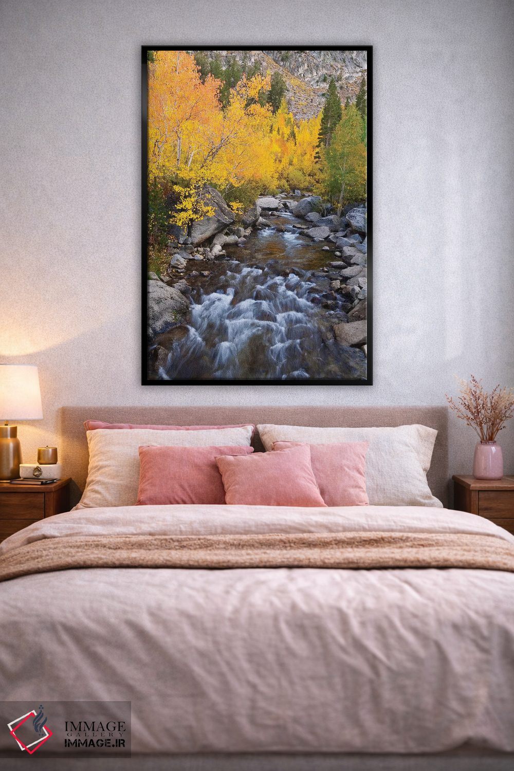 تابلو دکوراتیو Bishop Creek, Inyo National Forest, California, USA,رنگ های پ… اثر راس بیشاپ - D2B