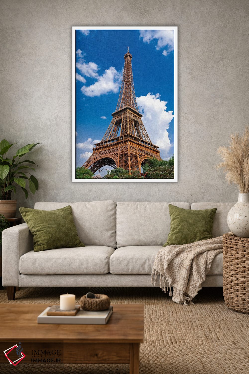 تابلو دکوراتیو France,برج ایفل. پاریس، فرانسه اثر راس بیشاپ - D1W