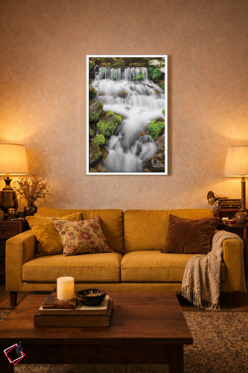تابلو دکوراتیو Yosemite National Park, California, USA,چشمه سرخس I، پارک ملی… اثر راس بیشاپ - D1W