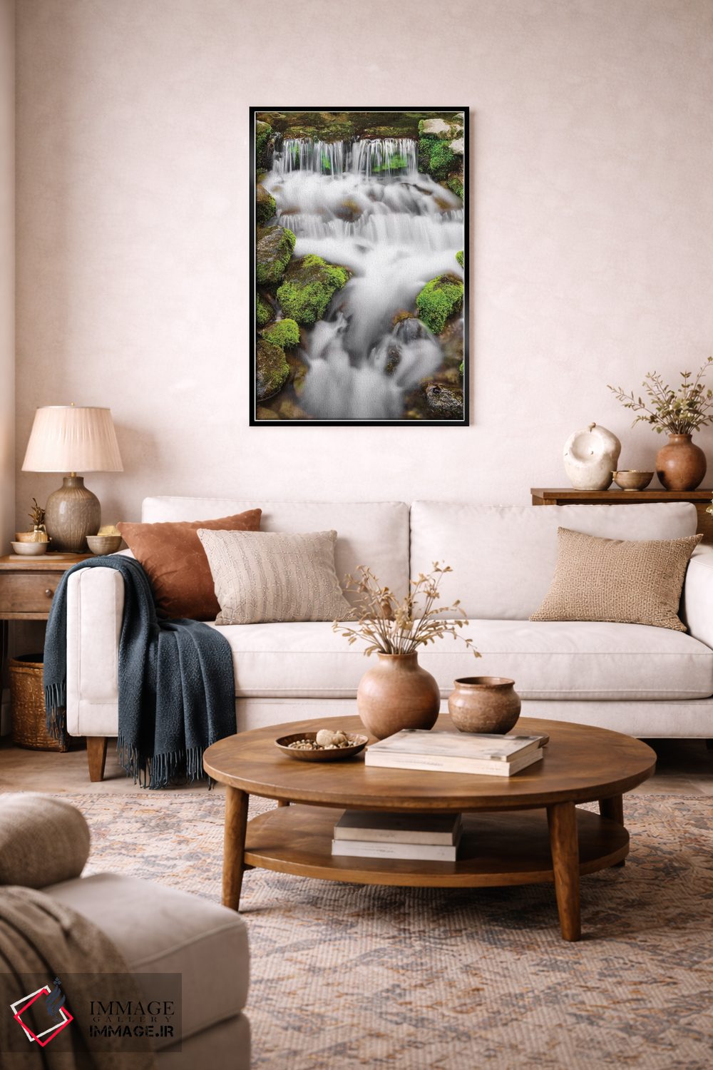 تابلو دکوراتیو Yosemite National Park, California, USA,چشمه سرخس I، پارک ملی… اثر راس بیشاپ - D2B