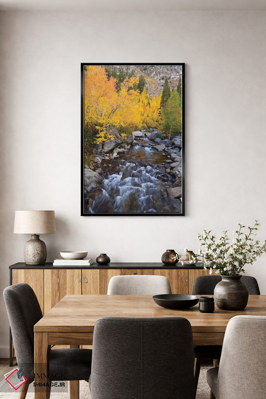 تابلو دکوراتیو Bishop Creek, Inyo National Forest, California, USA,رنگ های پ… اثر راس بیشاپ - D5B