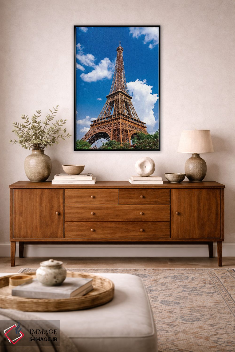 تابلو دکوراتیو France,برج ایفل. پاریس، فرانسه اثر راس بیشاپ - D3B