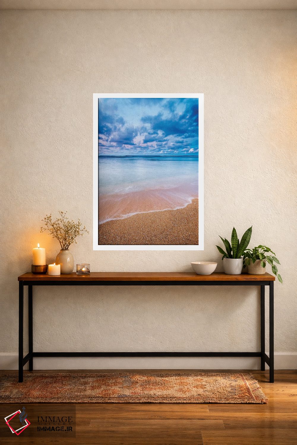 تابلو دکوراتیو Tunnels Beach, Kauai, Hawaii, USA,نور شامگاهی II، ساحل تونلز… اثر راس بیشاپ - D5W