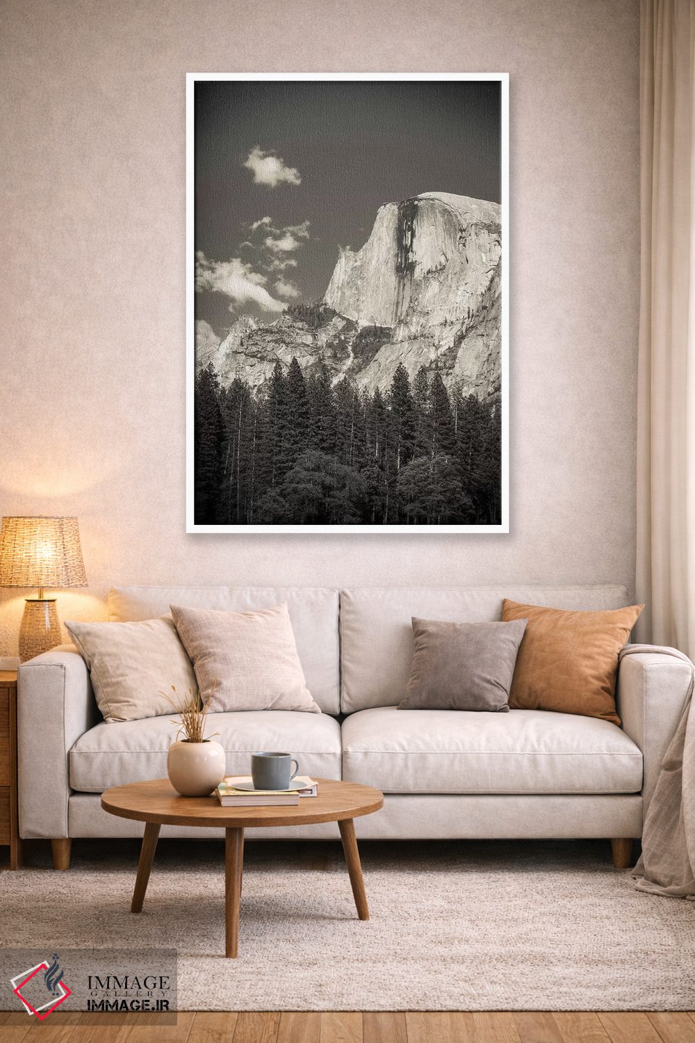 تابلو دکوراتیو Yosemite National Park, California, USA,نیم گنبد، پارک ملی یو… اثر راس بیشاپ - D1W