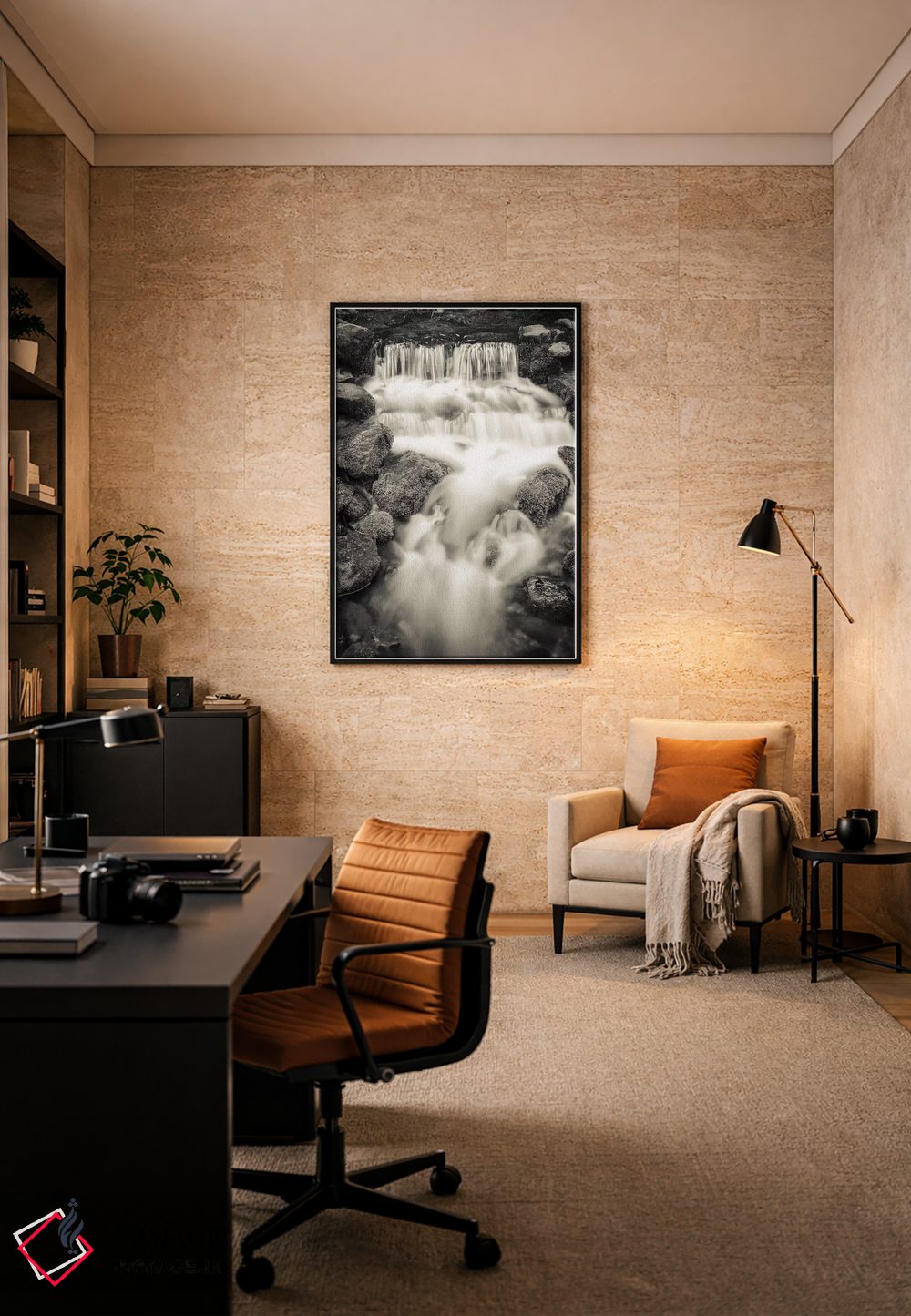 تابلو دکوراتیو Yosemite National Park, California, USA,چشمه سرخس II، پارک مل… اثر راس بیشاپ - D6B