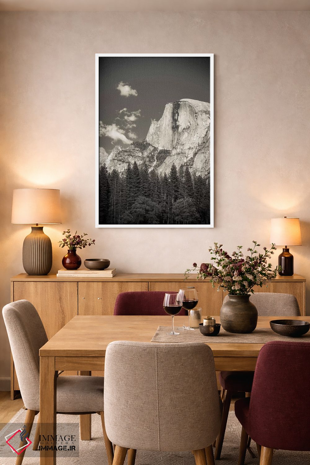 تابلو دکوراتیو Yosemite National Park, California, USA,نیم گنبد، پارک ملی یو… اثر راس بیشاپ - D4W