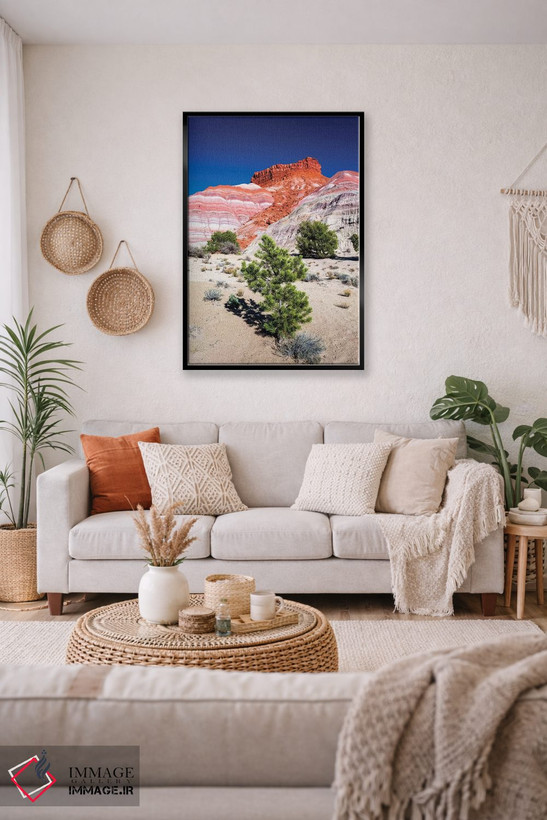 تابلو دکوراتیو Grand Staircase-Escalante National Monument, Utah, USA,نور شا… اثر راس بیشاپ - D5B
