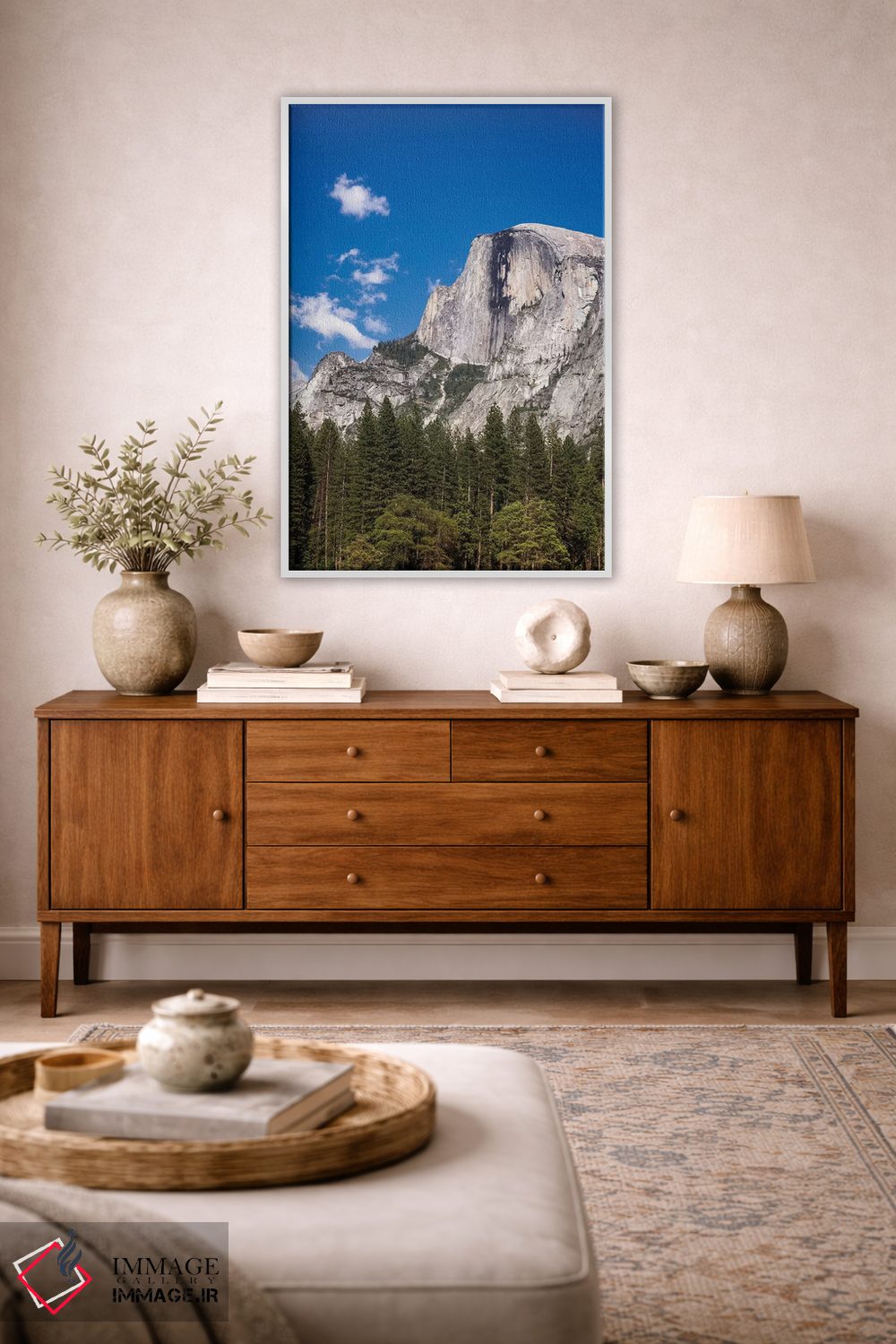 تابلو دکوراتیو Yosemite National Park, California, USA,نیم گنبد، پارک ملی یو… اثر راس بیشاپ - D1W