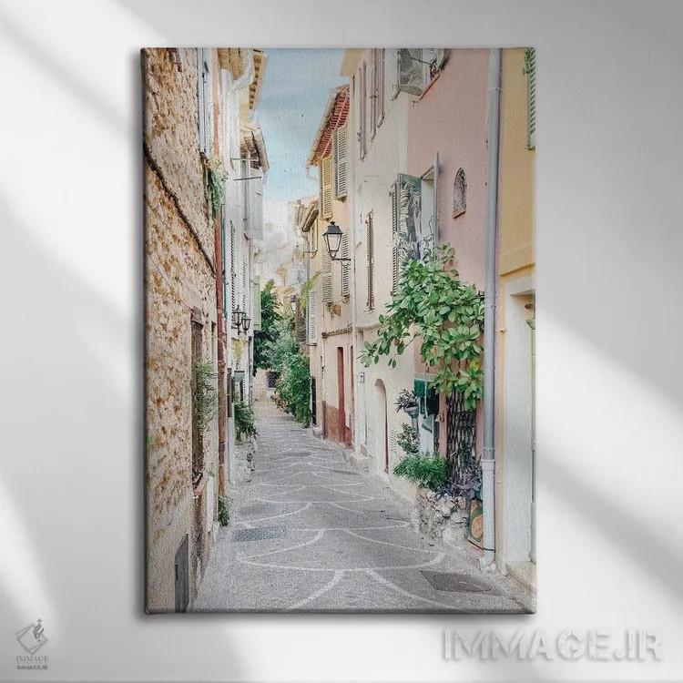 تابلو دکوراتیو France, French Riviera, Cote D'Azur,خیابان های شهر آنتیب در… اثر رادو برکان - نمای روبهرو روی دیوار
