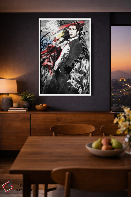 تابلو دکوراتیو روانی آمریکایی اثر راک کروماتیک - D3W