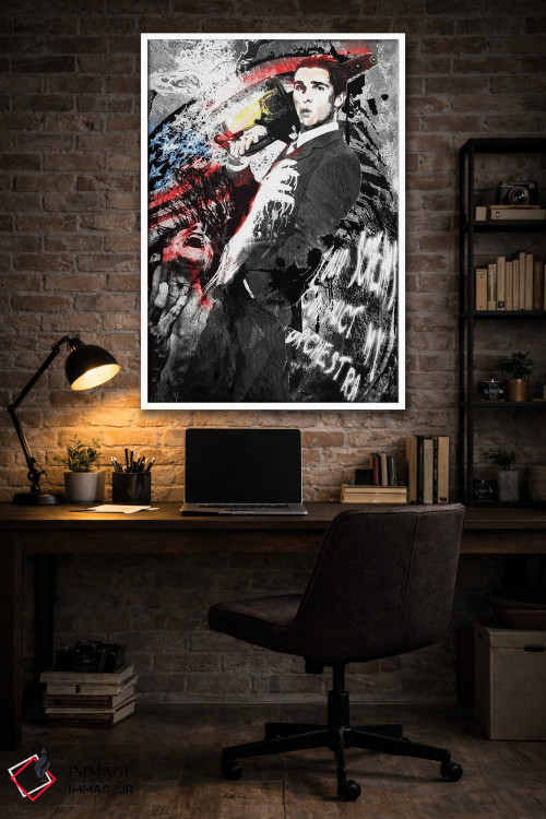 تابلو دکوراتیو روانی آمریکایی اثر راک کروماتیک - D4W