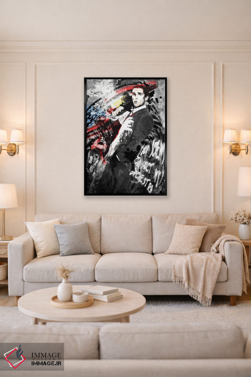 تابلو دکوراتیو روانی آمریکایی اثر راک کروماتیک - D5B