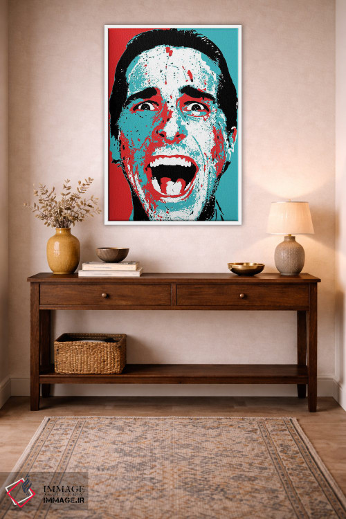 تابلو دکوراتیو روانی آمریکایی اثر راک کروماتیک - D2W