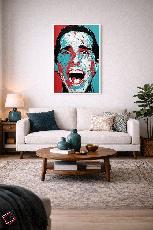 تابلو دکوراتیو روانی آمریکایی اثر راک کروماتیک - D3W