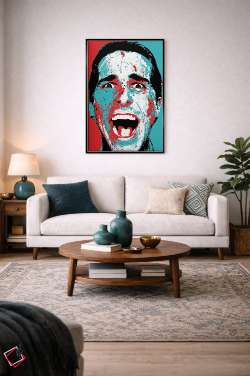 تابلو دکوراتیو روانی آمریکایی اثر راک کروماتیک - D5B