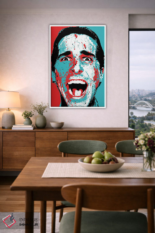 تابلو دکوراتیو روانی آمریکایی اثر راک کروماتیک - D6W