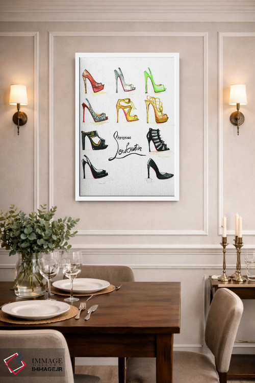 تابلو دکوراتیو مجموعه کریستین لوبوتن اثر رونگرونگ دوو - D1W