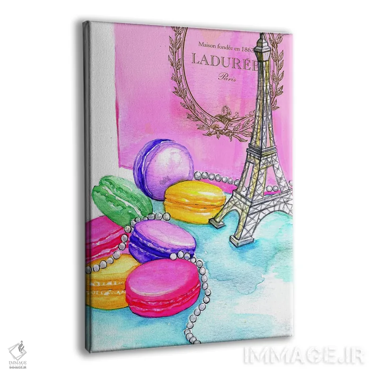 تابلو دکوراتیو بعد از ظهر در پاریس اثر رونگرونگ دوو - نمای پرسپکتیو محصول