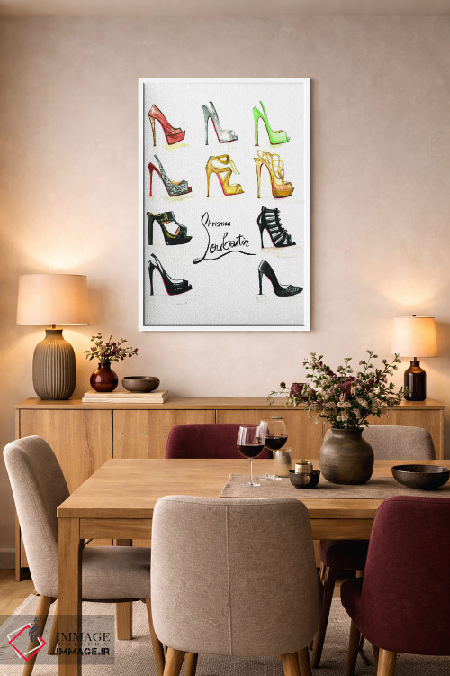 تابلو دکوراتیو مجموعه کریستین لوبوتن اثر رونگرونگ دوو - D5W