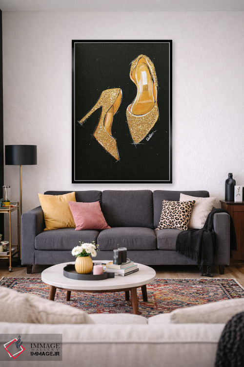 تابلو دکوراتیو درخشش جیمی چو اثر رونگرونگ دوو - D2B