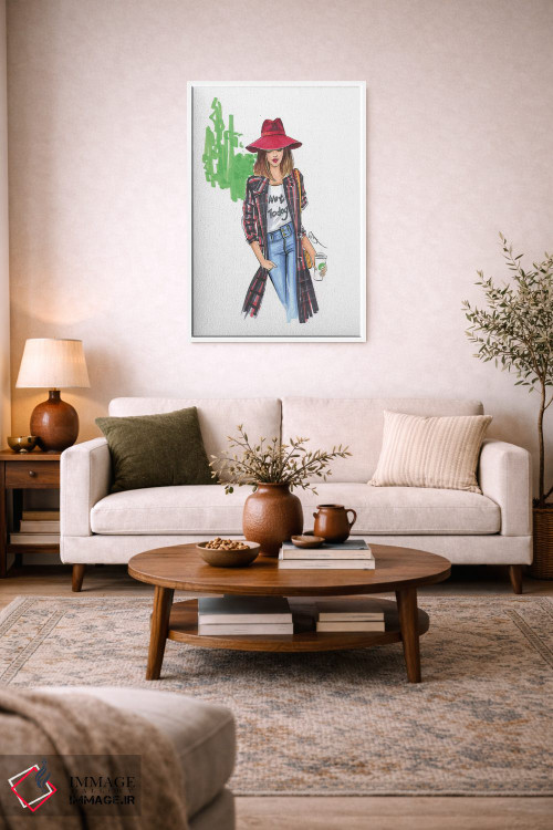 تابلو دکوراتیو امروز نه اثر رونگرونگ دوو - D3W