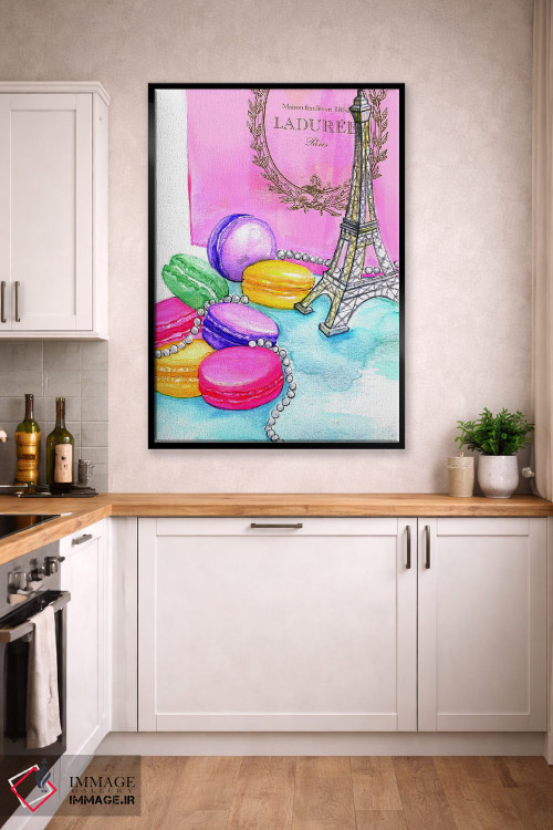 تابلو دکوراتیو بعد از ظهر در پاریس اثر رونگرونگ دوو - D2B