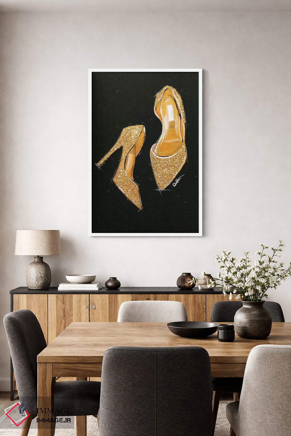 تابلو دکوراتیو درخشش جیمی چو اثر رونگرونگ دوو - D5W