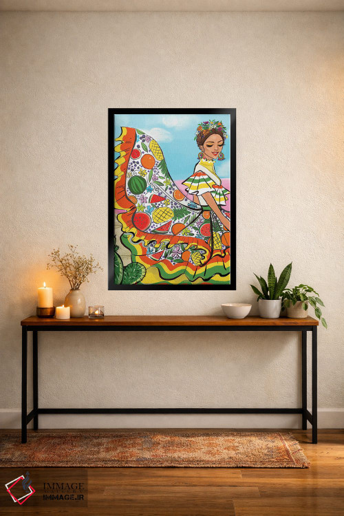 تابلو دکوراتیو مکزیک اثر رونگرونگ دوو - D4B