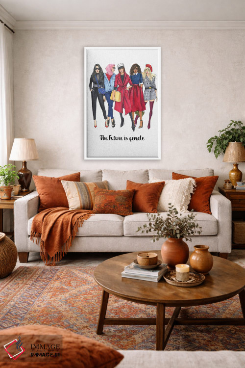 تابلو دکوراتیو روز زن ۲۰۱۸ اثر رونگرونگ دوو - D1W