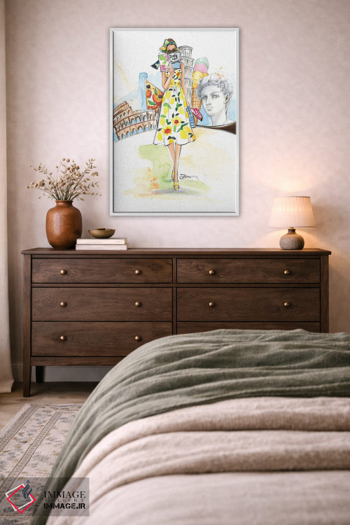 تابلو دکوراتیو رم، من می آیم اثر رونگرونگ دوو - D2W