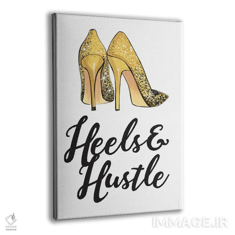 تابلو دکوراتیو پاشنه ها و تلاطم اثر رونگرونگ دوو - نمای پرسپکتیو محصول