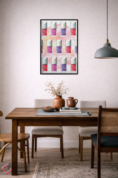 تابلو دکوراتیو لاک دیور اثر رونگرونگ دوو - D6B