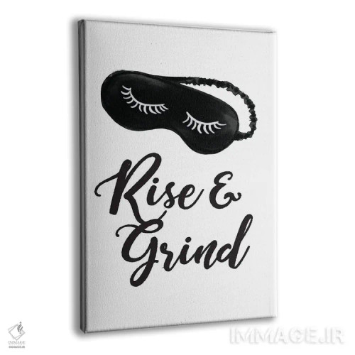 تابلو دکوراتیو بلند شو و بجنگ اثر رونگرونگ دوو - نمای پرسپکتیو محصول