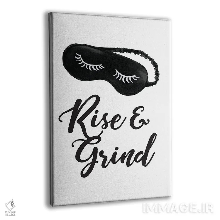 تابلو دکوراتیو بلند شو و بجنگ اثر رونگرونگ دوو - نمای پرسپکتیو محصول