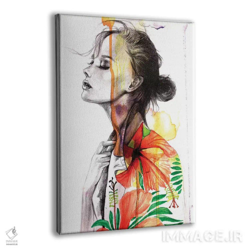 تابلو دکوراتیو در لحظه اثر رونگرونگ دوو - نمای پرسپکتیو محصول