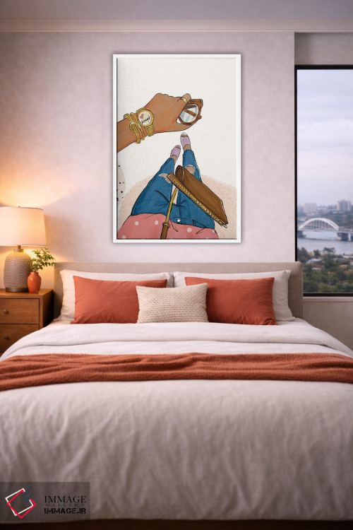 تابلو دکوراتیو خودت را دوست داشته باش اثر رونگرونگ دوو - D4W