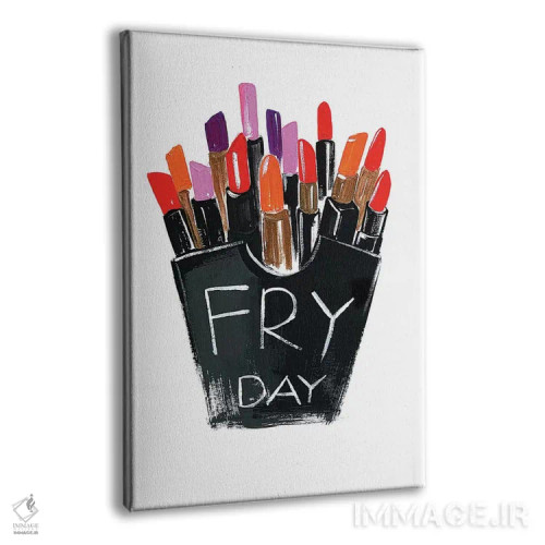 تابلو دکوراتیو جمعه سرخ کردنی اثر رونگرونگ دوو - نمای پرسپکتیو محصول