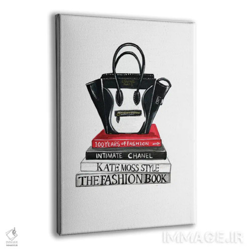 تابلو دکوراتیو کیف سلین اثر رونگرونگ دوو - نمای پرسپکتیو محصول