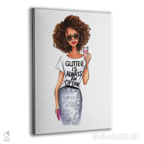 تابلو دکوراتیو اکلیل همیشه یک گزینه است اثر رونگرونگ دوو - نمای پرسپکتیو محصول